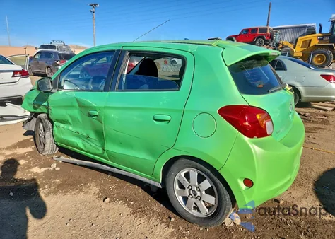 2014 Mitsubishi Mirage Es z USA, uszkodzony, nr VIN ML32A4HJ3EH018028